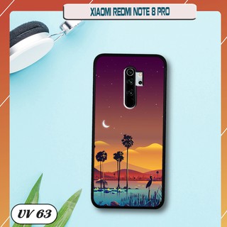 Ốp lưng Xiaomi Redmi Note 8 Pro - lưng nhám viền dẻo