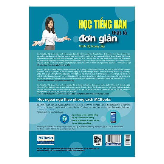 Sách - Học Tiếng Hàn Thật Là Đơn Giản - Trình Độ Trung Cấp