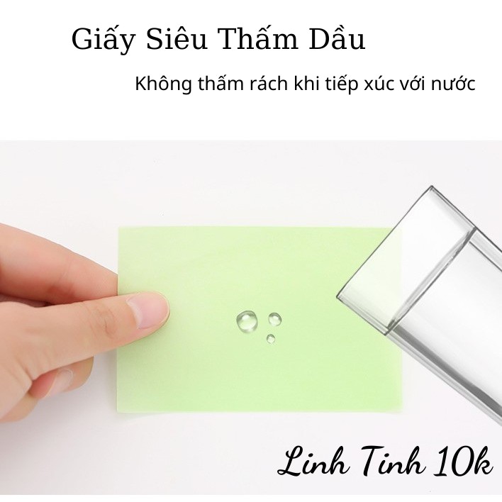 Giấy thấm dầu da mặt 50 tờ, siêu thấm dầu, mịn an toàn cho làn da  FREESHIP 50k - Linh tinh 10k