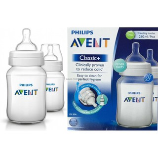 Bình sữa bằng nhựa avent không có bpa scf 563/27