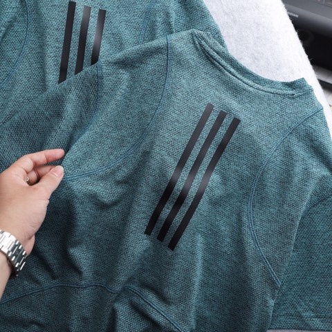 Áo Thun Lạnh Thể Thao Nam Adidas 3 Sọc VẢI DỆT KIM 3 Màu Cực Mát Có Big Size