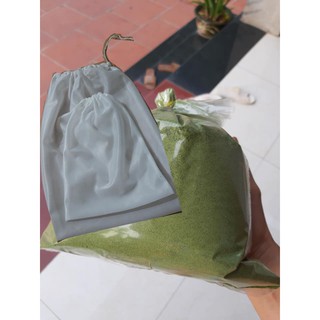 Combo 1kg bột găng khô + 2 túi lọc kt20*30 và kt30*40