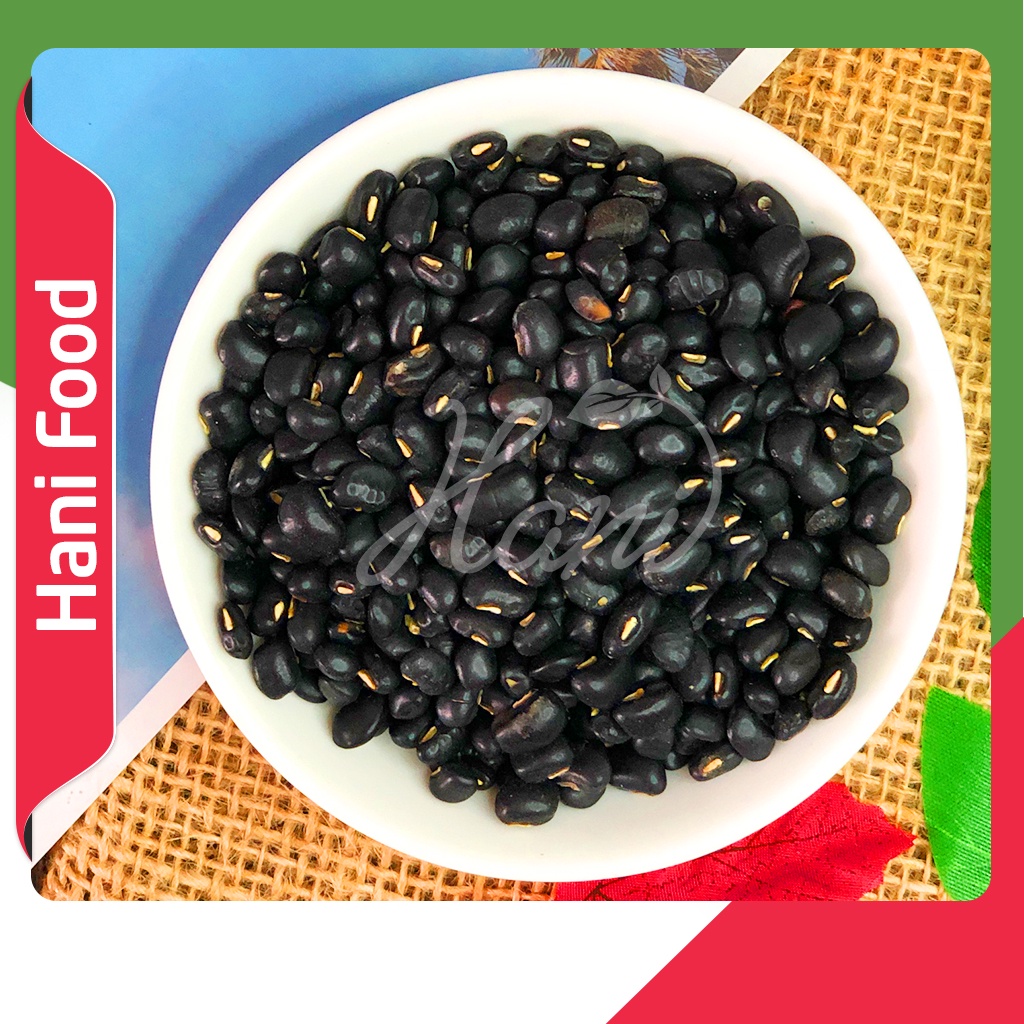 1KG Đậu Đen Xanh Lòng Hữu Cơ Giống Thuần Chủng Không Biến Đổi Gen, Loại Hạt Nhỏ Loại 1  HANI HEALTHY FOOD