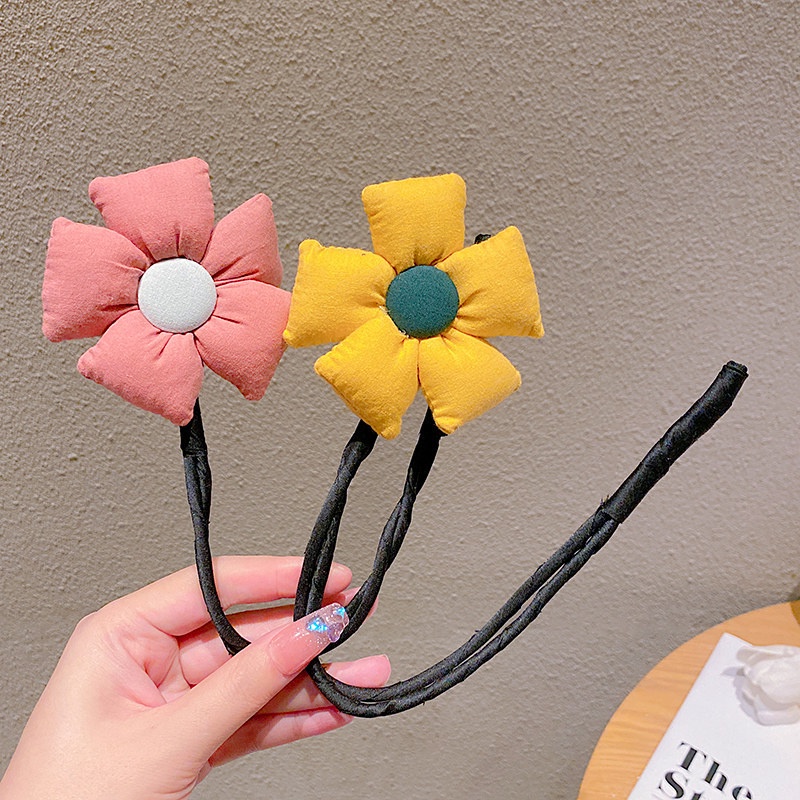 THANH UỐN BÚI TÓC 1 HOA siêu đẹp, dễ thương cho bé