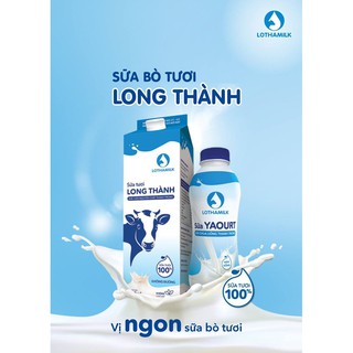 Sữa tươi Lothamilk không đường 490ml