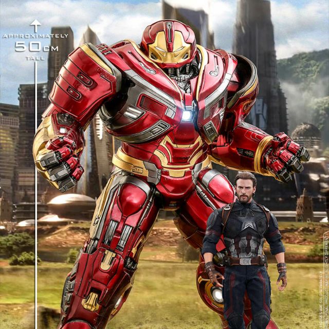Mô Hình Iron Man HulkBuster có LED
