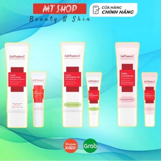 Kem chống nắng CELL FUSION C Toning Sunscreen 100 SPF50+ PA+++ 10ml-35ml-50ml