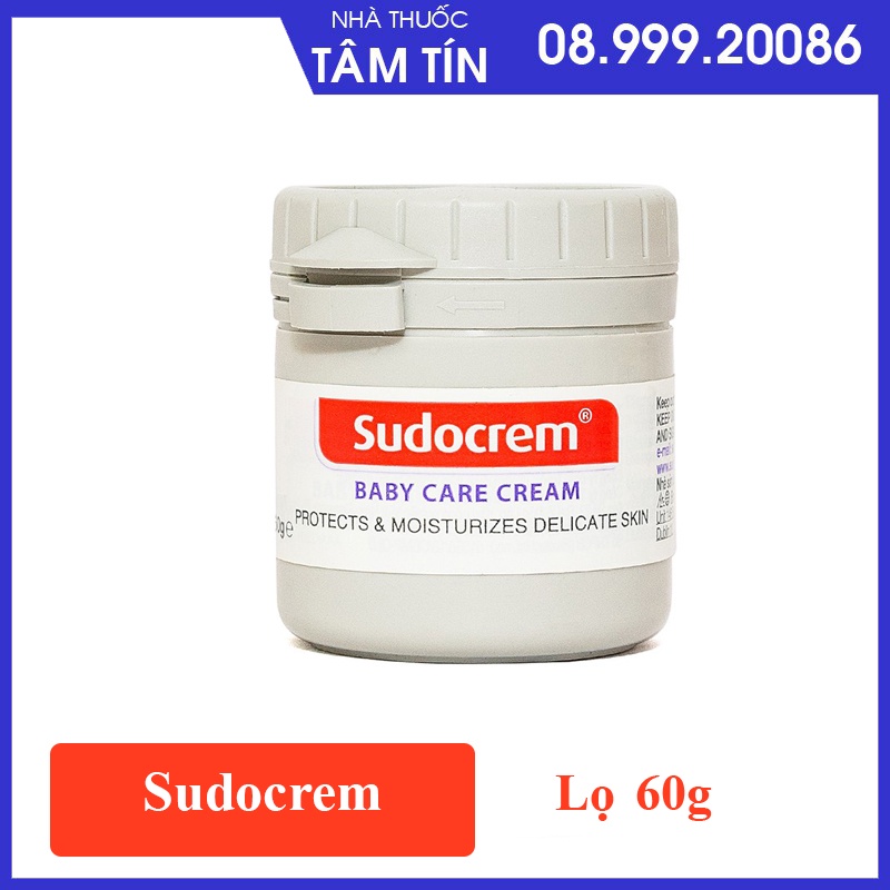 Kem Chống Hăm Tã Trẻ Em Sudocrem 60g