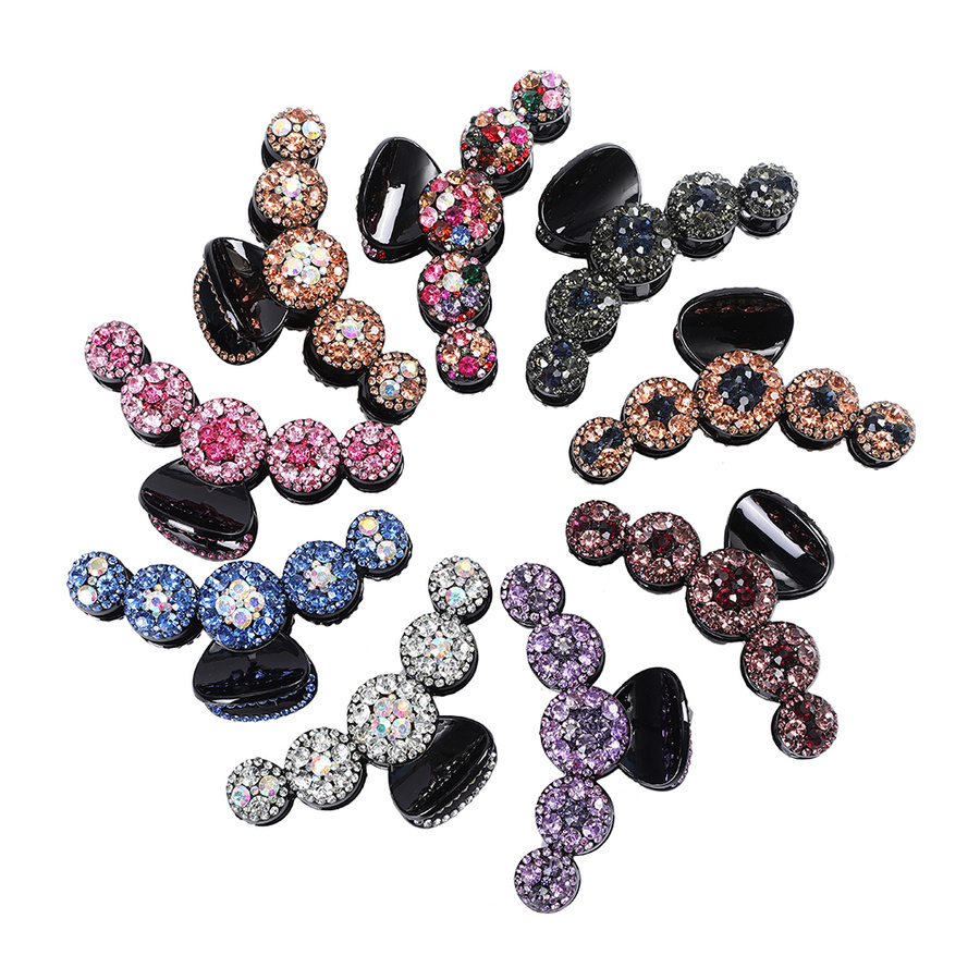 Kẹp tóc đính đá lấp lánh thời trang cho nữ