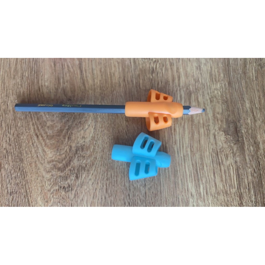 Combo 3 Đệm bút silicon cầm tay cho bé tập viết đúng cách Đệm định vị tay cầm bút cao su cao cấp