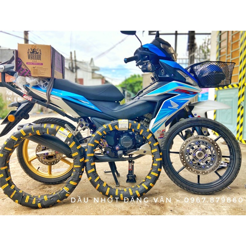 Cặp Vỏ Lốp Pirelli 70/90-17 và 80/90-17 Không Ruột DIABLO ROSSO SPROT chính hãng