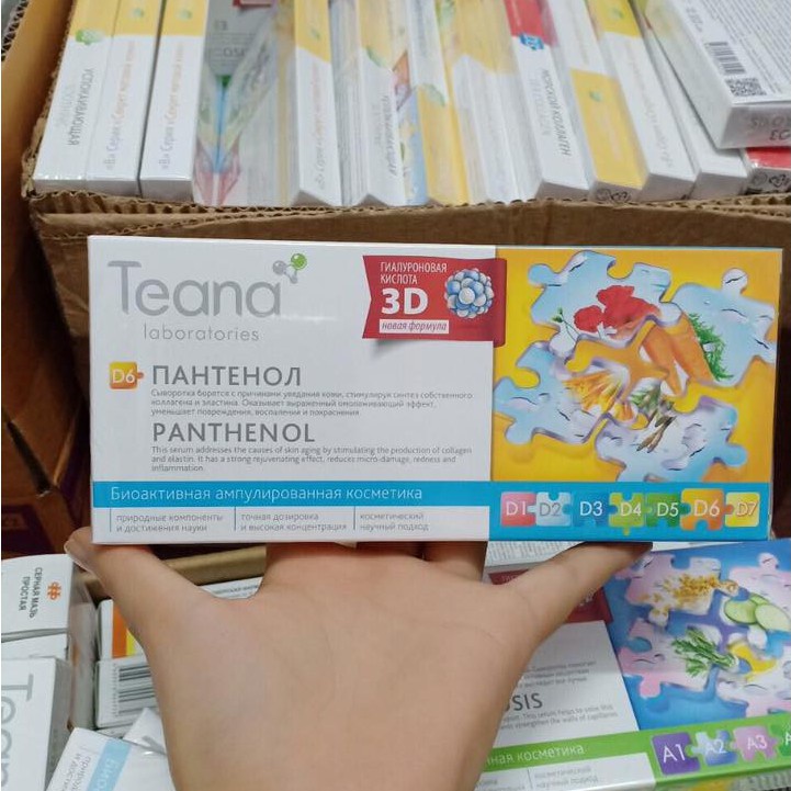 Serum Teana D6 Panthenol (B5) làm dịu, phục hồi, bảo vệ da