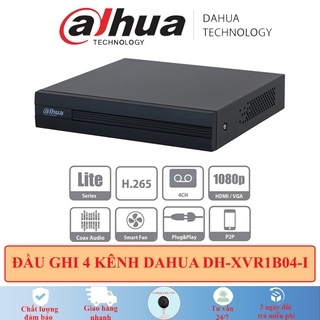 Đầu ghi hình 4 kênh Dahua 2MP DH-XVR1B04-I, 4 kênh ahd/tvi/cvi/analog