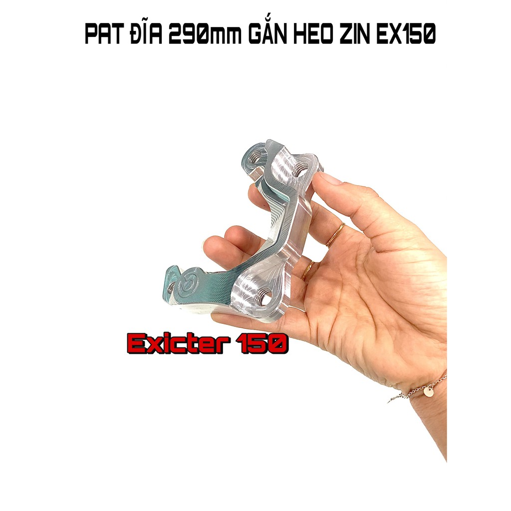 PAT HEO ZIN - BREM/NISSIN CHO EX150- WINNER GẮN ĐĨA 290mm