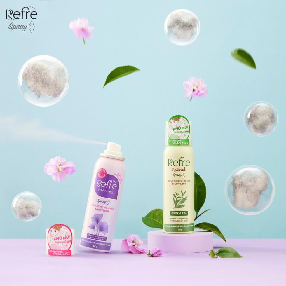 ( Mỹ Phẩm Nhunbe) Xịt phun sương khử mùi chiết xuất thiên nhiên - Refre Natural Spray | BigBuy360 - bigbuy360.vn