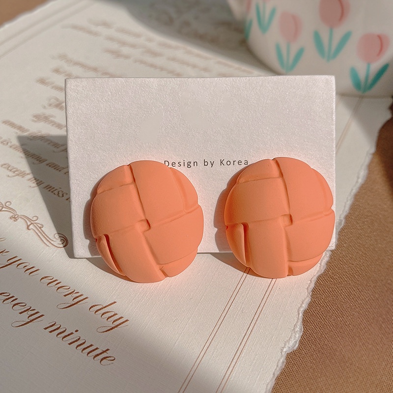 Khuyên Tai Hình Bánh Quy Ngôi Sao Nhỏ Đơn Giản Dễ Thương Phong Cách Hong Kong Độc Đáo Thời Trang Cho Nữ