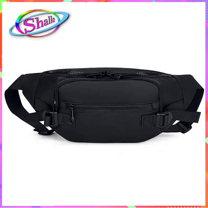 Túi đeo hong nam nữ da bóng chống nước M9 VB43 dạo phố Shalla {Phân phối sỉ}