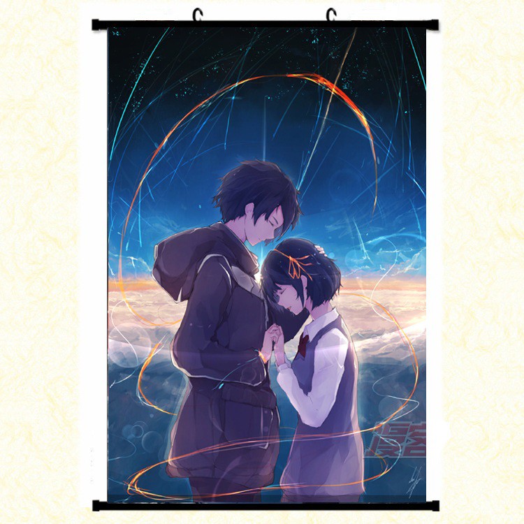 Poster vải anime Your Name 02 30x45 tranh vải