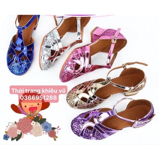 Giày khiêu vũ trẻ em 3cm