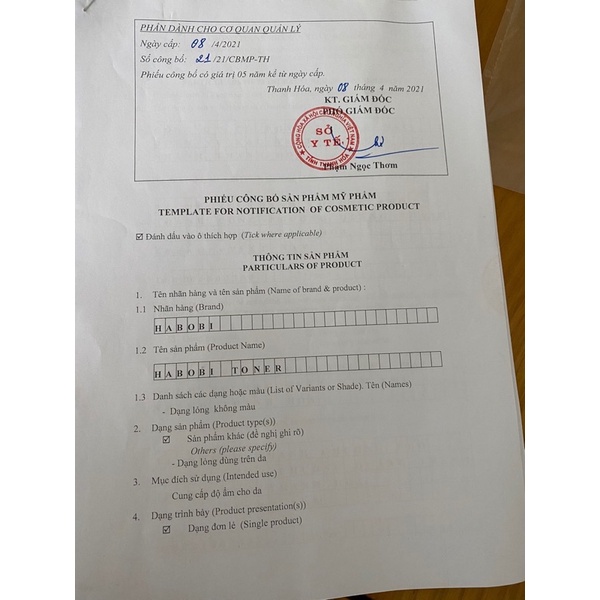 Toner dưỡng da trắng hồng HABOBI