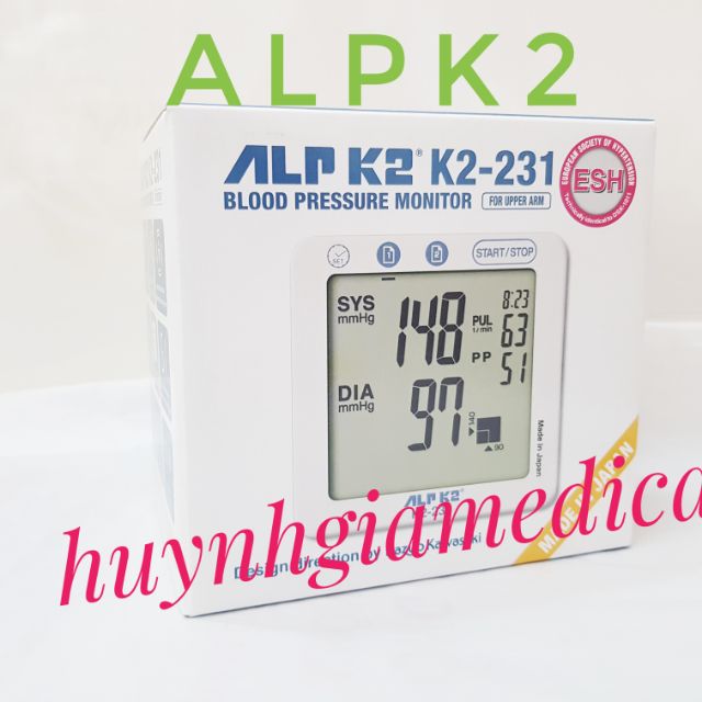 Máy đo huyết áp bắp tay ALPK2 K2-231