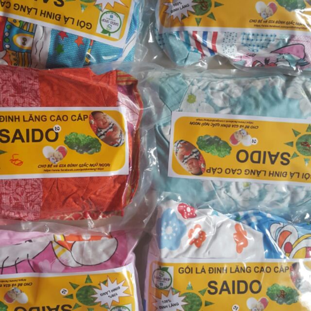 [Mẹ Bé][SAIDO]Gối đinh lăng cao cấp Saido