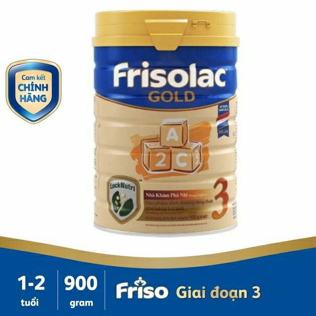 Sữa bột Frisolac Gold 3 900g