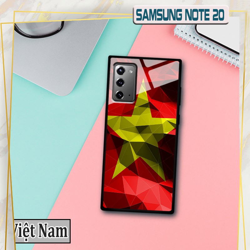 Ốp lưng SAMSUNG NOTE 20 - in logo đội bóng Việt Nam