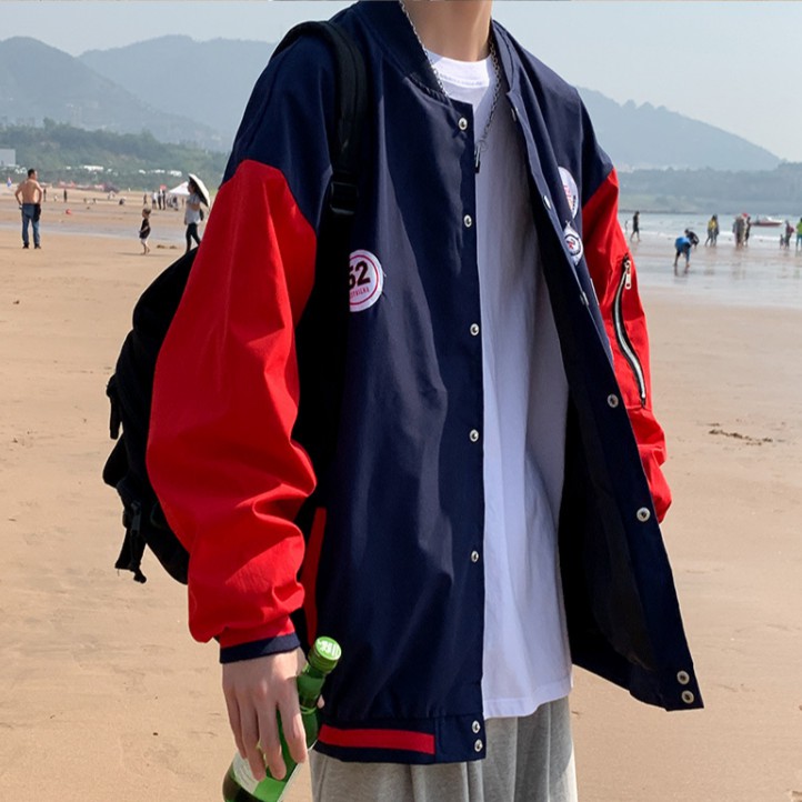 Áo khoác bomber phong cách Hàn Quốc thời trang cho nam