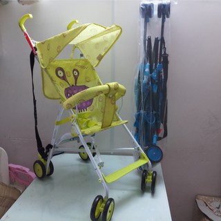 Xe đẩy du lịch siêu nhẹ kinlee Màu xanh, hồng, vàng