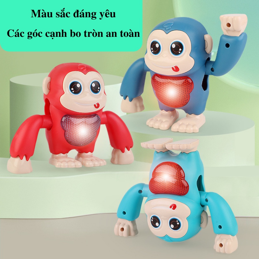 Đồ Chơi Chú Khỉ Nhảy Múa Phát Nhạc Vui Nhộn cho bé Kumi toys