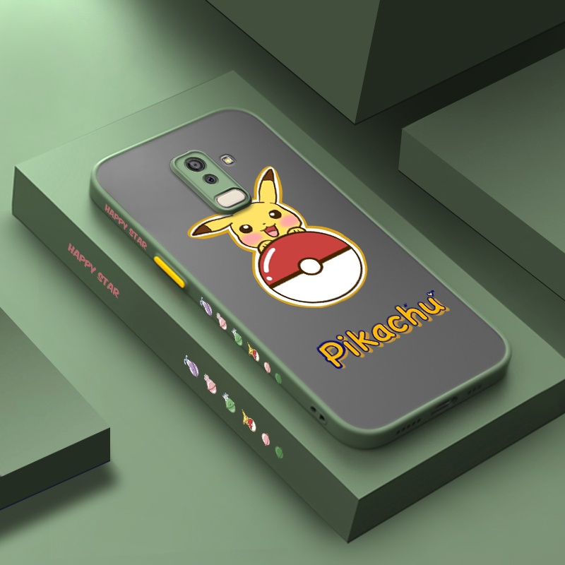 Ốp Lưng Pikachu Đáng Yêu Nhiều Mẫu Mã Cho Điện Thoại Samsung galaxy J8 2018