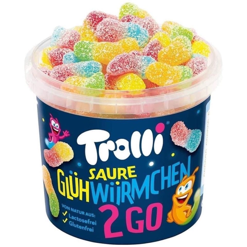 Kẹo dẻo Trolli 2Go hũ 150g