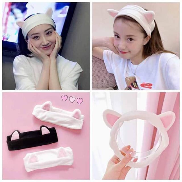 Băng đô rửa mặt mèo