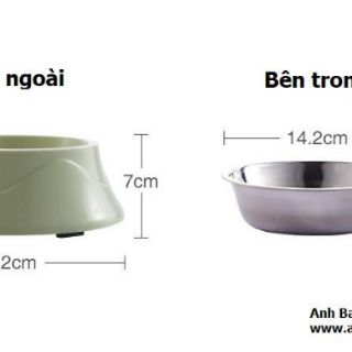 Bát ăn chó mèo DD11