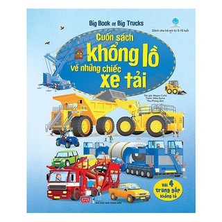 Sách - Big book- Cuốn sách khổng lồ về những chiếc xe tải