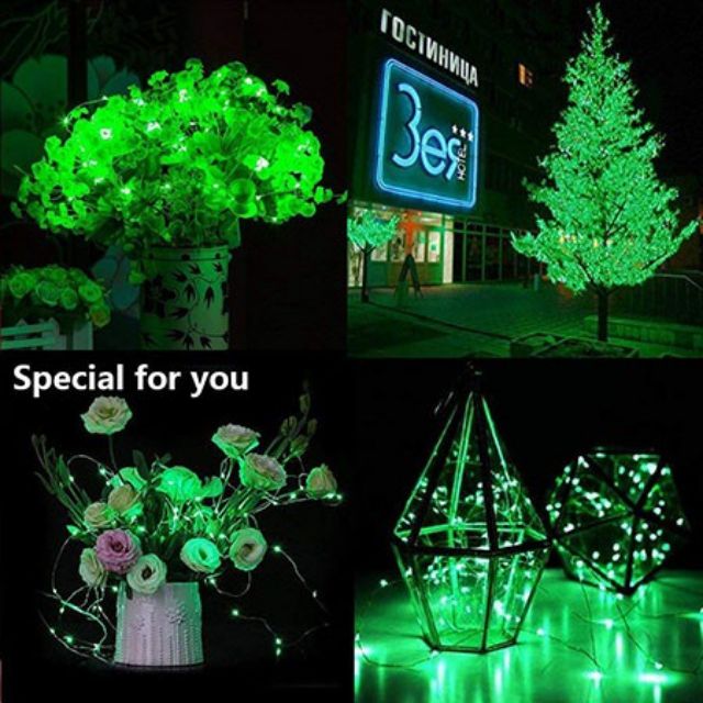 Dây Đèn LED Đom Đóm Fairy Light 5/10M Dùng Cổng USB