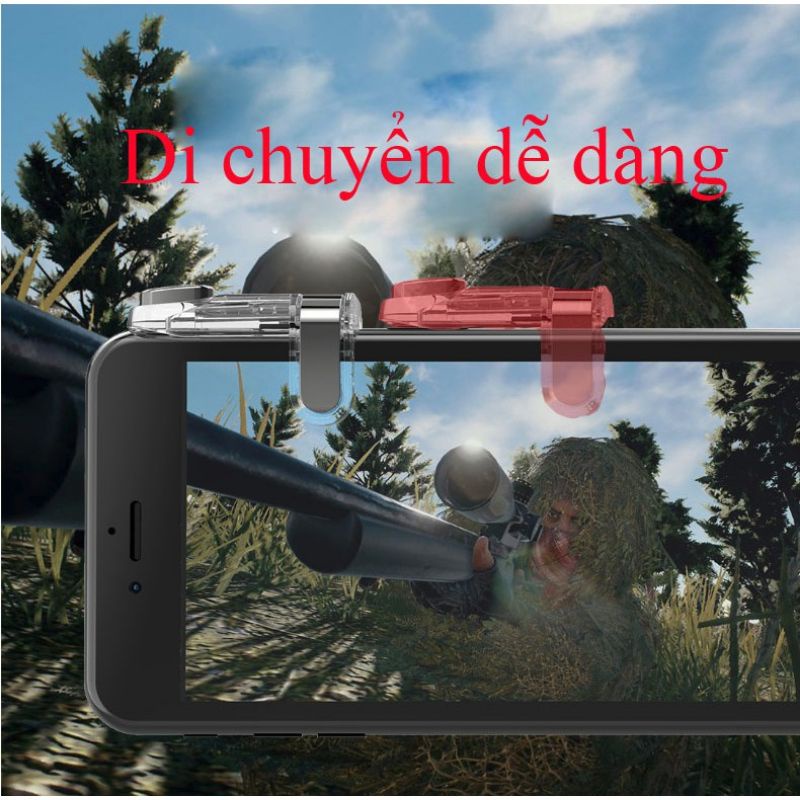 Bộ 2 nút bấm chơi Game Pubg, Ros K98 cao cấp