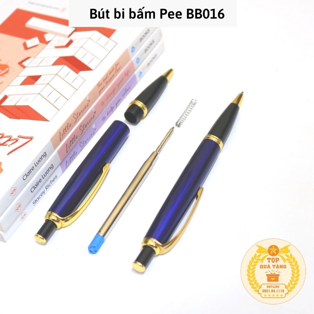 Bút ký khắc tên theo yêu cầu TopGift BB016 ngòi 0.7mm mực xanh