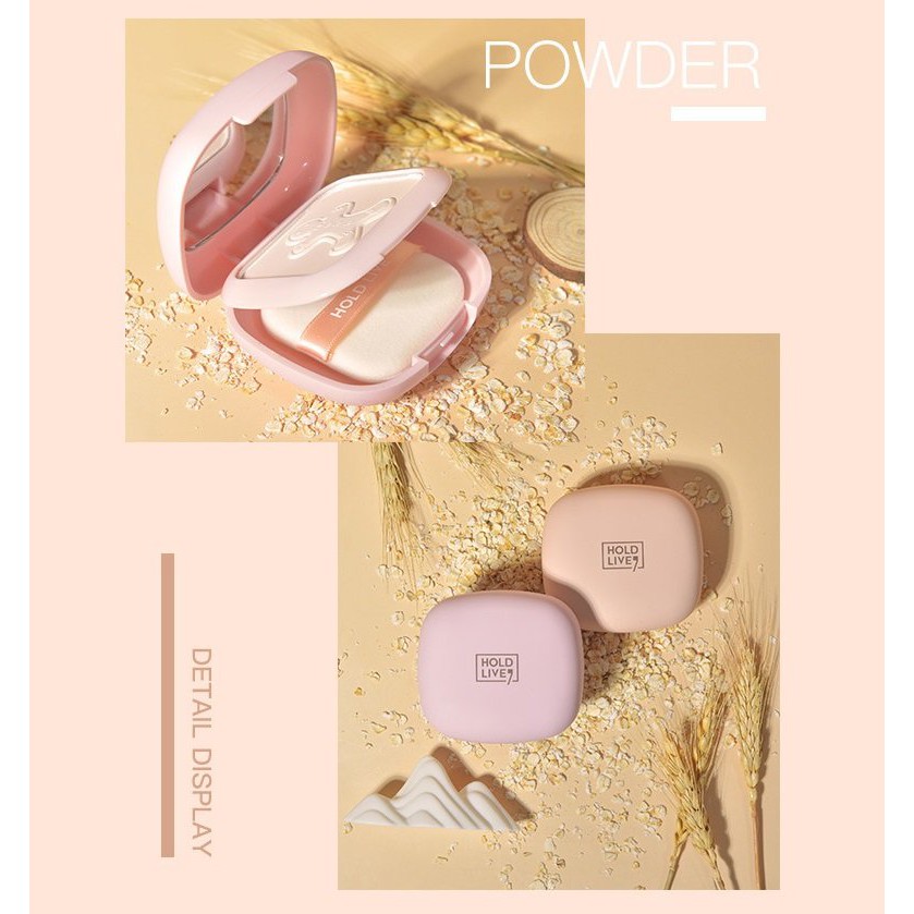 Phấn Phủ Dạng Nén Kiềm Dầu Lâu Trôi  HOLDLIVE Soft Light Oil Control Powder HL413 | BigBuy360 - bigbuy360.vn