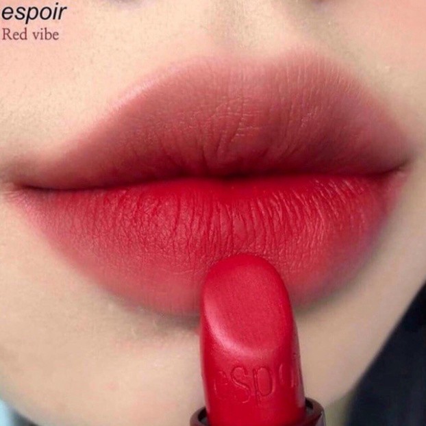 [Chính Hãng] Son LÌ Espoir Red Vibe RD202 Màu Đỏ Tươi Ánh Hồng