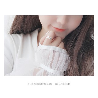NHẪN MÈO RING CAT XI BẠC 925