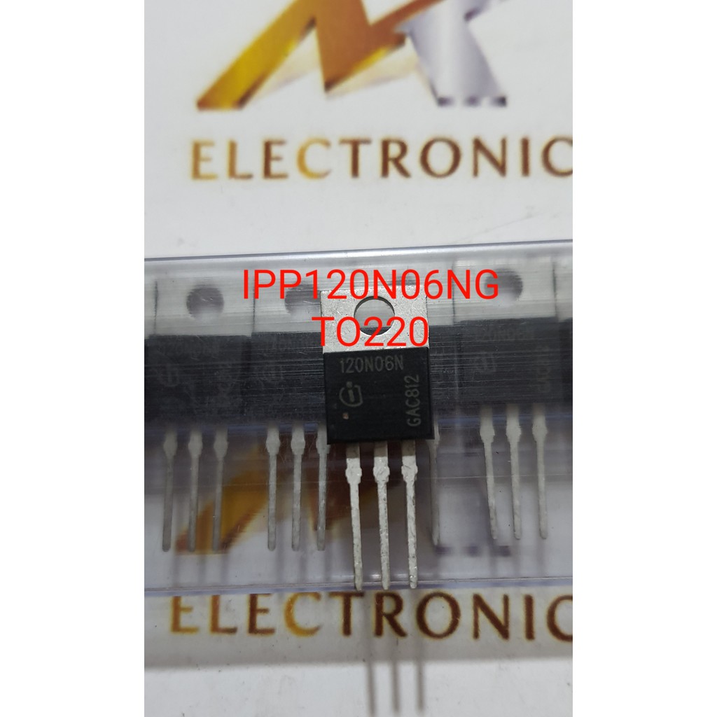 Linh kiện 120N06N IPP120N06NG TO-220 60V 75A mới (con)