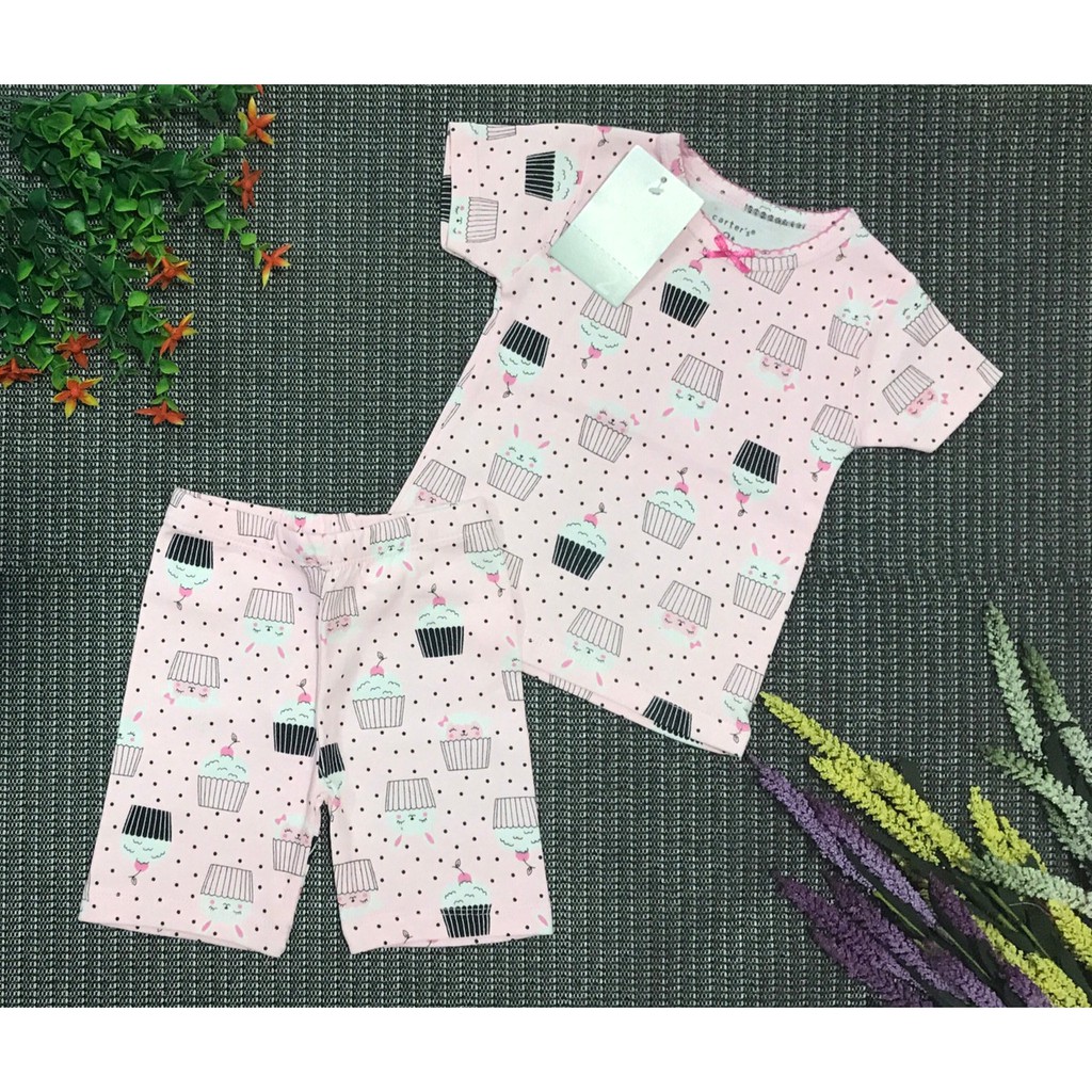 Đồ bộ lửng bé gái ♥️ FREESHIP ♥️ Chất thun borip mềm mịn, co giãn tốt, họa tiết tươi sáng