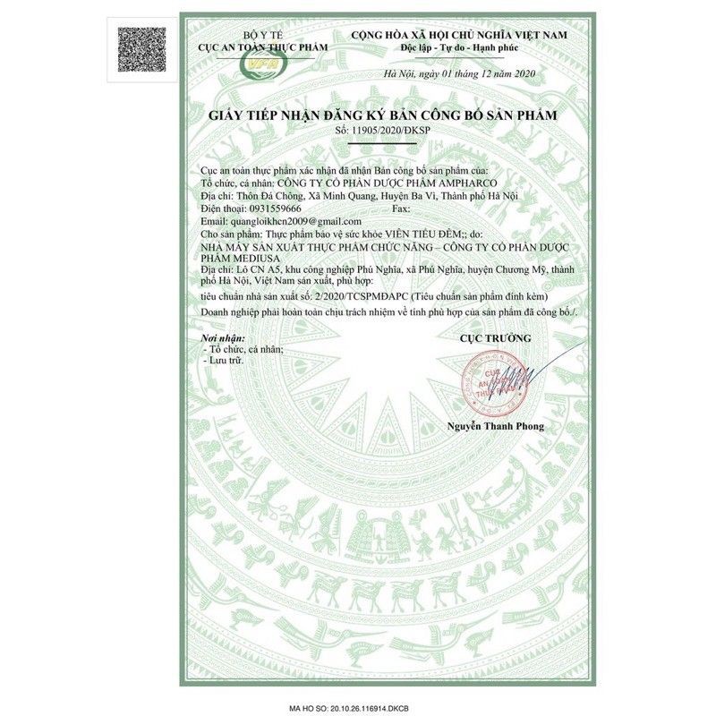 Viên tiểu đêm tăng cường chức năng thận, giảm tình trạng tiểu đêm.