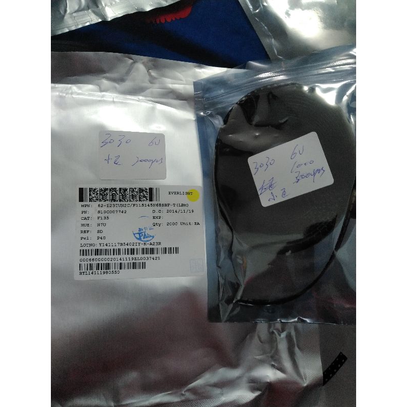 Nhân LED Tivi  3030 - 6V - Combo 50 bóng