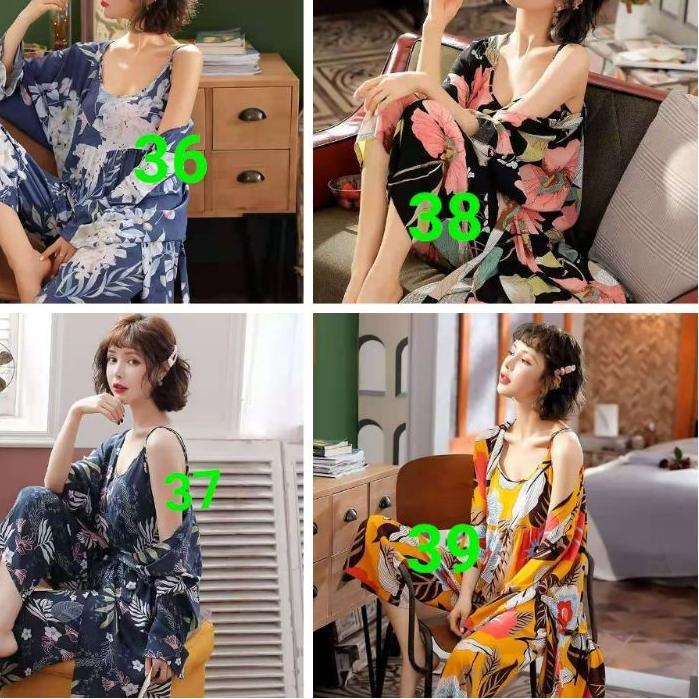 (__071) Áo Choàng Kimono Bằng PP In Hoa Chất Liệu Spandex! | BigBuy360 - bigbuy360.vn