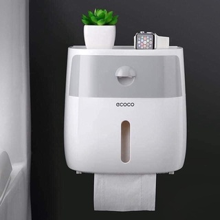 HỘP ĐỰNG GIẤY VỆ SINH ECOCO DÁN TƯỜNG