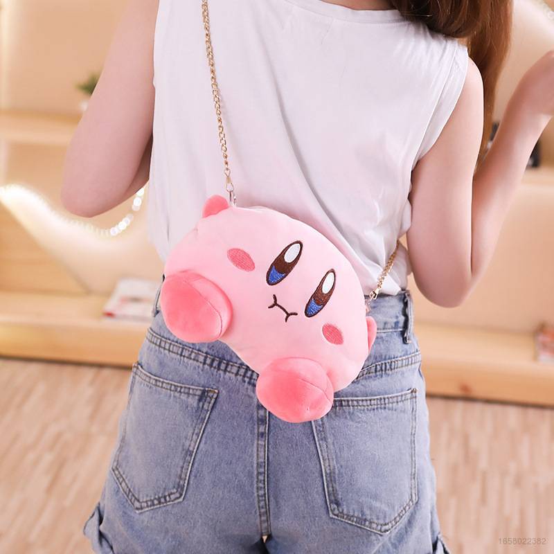 Túi Đeo Chéo Hình Pokemon Nhồi Bông YB2 Kirby BY2