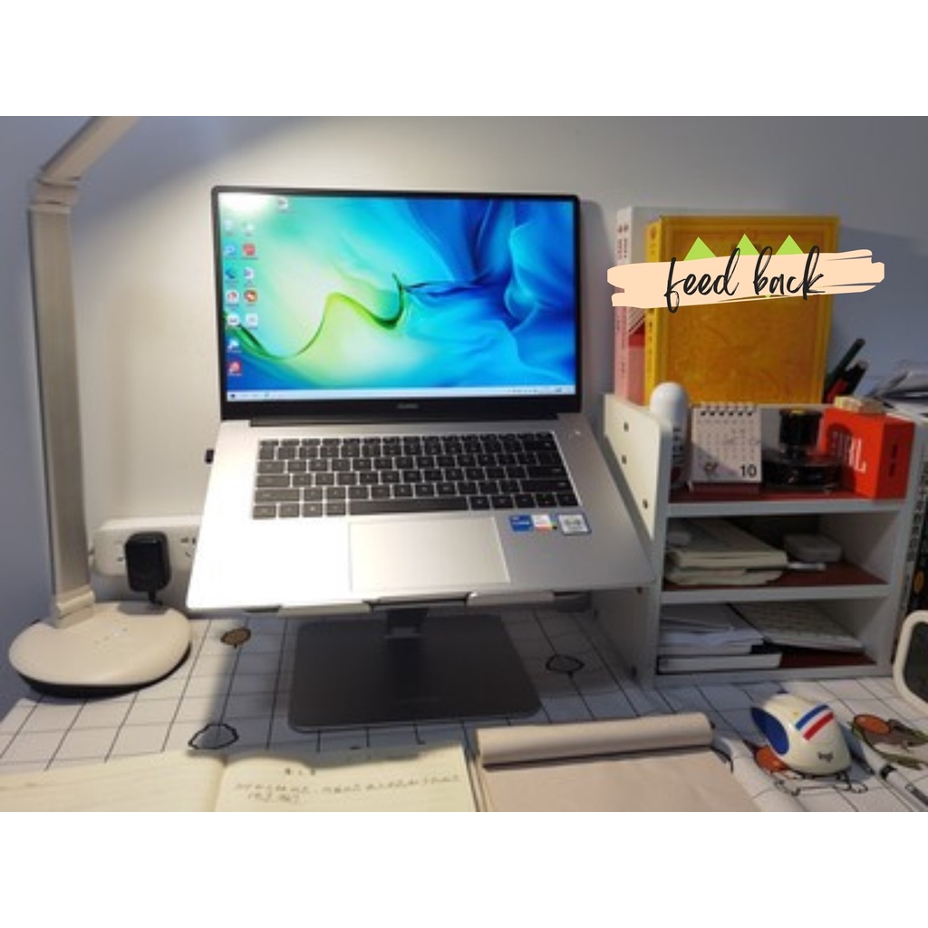 Giá Đỡ Laptop Gấp Gọn, Đế Đỡ Macbook Chống Mỏi Cổ, Stand Nhôm Untrabook, Ipad Hỗ Trợ Tản Nhiệt